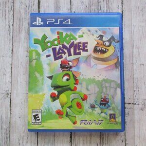 Yooka-Laylee Sony PS4 Playstation Video Game and Case
